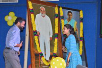 Happy Wedding Movie Team At Vishnu College
